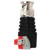 10Pcs BNC Video Adapter Spiral Button Video BNC Male Plug BNC Adapter for Cat5 Camera CCTV view 1