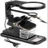 Screen Magnifier 3X25x45 Desktop Multifunction USB Magnifying Glass Auxiliary clamp Magnifier with LED Light Double The Comfort view 1