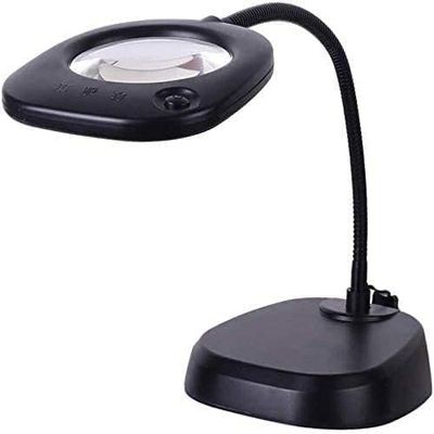 Magnifier Portable Ideal Magnifier LED Free Magnifying Glass Hands Free with Light Stand Reading Magnifier Magnifying Glass for Reading Marriage