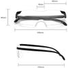 Magnifying Glass Reading Lightweight Reading Magnifier Glasses Distortion-Free Lens Reading Magnifier for Reading Hobby and Crafts Marriage view 2