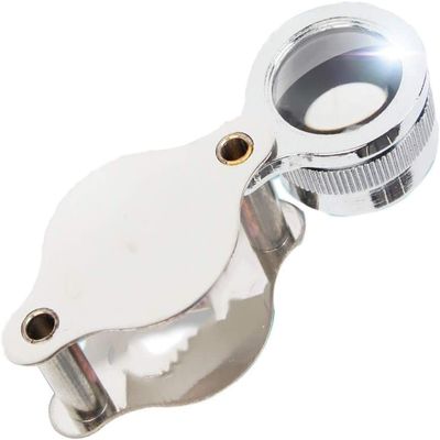 Folding 40 Times Magnifying Glass Portable 45mm Magnifiers Marriage