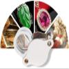 Folding 40 Times Magnifying Glass Portable 45mm Magnifiers Marriage view 2