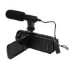 Zyyini 1080P Video Camera, 16MP 2.4in Flip Screen Vlogging Camera Recorder, 16X Zoom Digital Zoom Recorder Camera with Mic, 0.45X Wide Angle Lens (US Plug) view 1