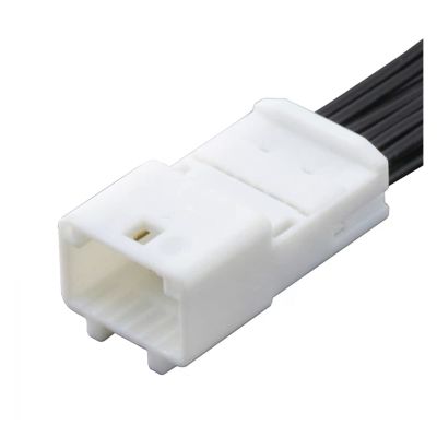 BUIEX 4 8 12 16 24 32 40 Pin AMP 0.7MM Auto Navigation Reversing Mirror Audio Vehicle Central Control Plug Connector Wiring Harness (Color : 12P Male, Size : 1Pc)