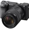 Sony A6400 Mirrorless Camera E 18-135mm f/3.5-5.6 OSS Lens 128Gig Momory Cards+Lens+Case+(23PC) Bundle view 2