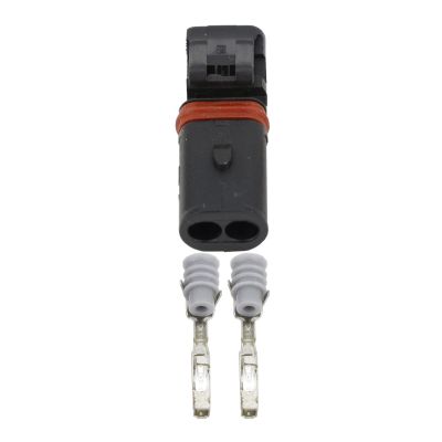 2 Pin Automotive Connector Wiring Harness Connector Plug With Terminal DJ7027-1-21 2P (Size : 10 PCS)