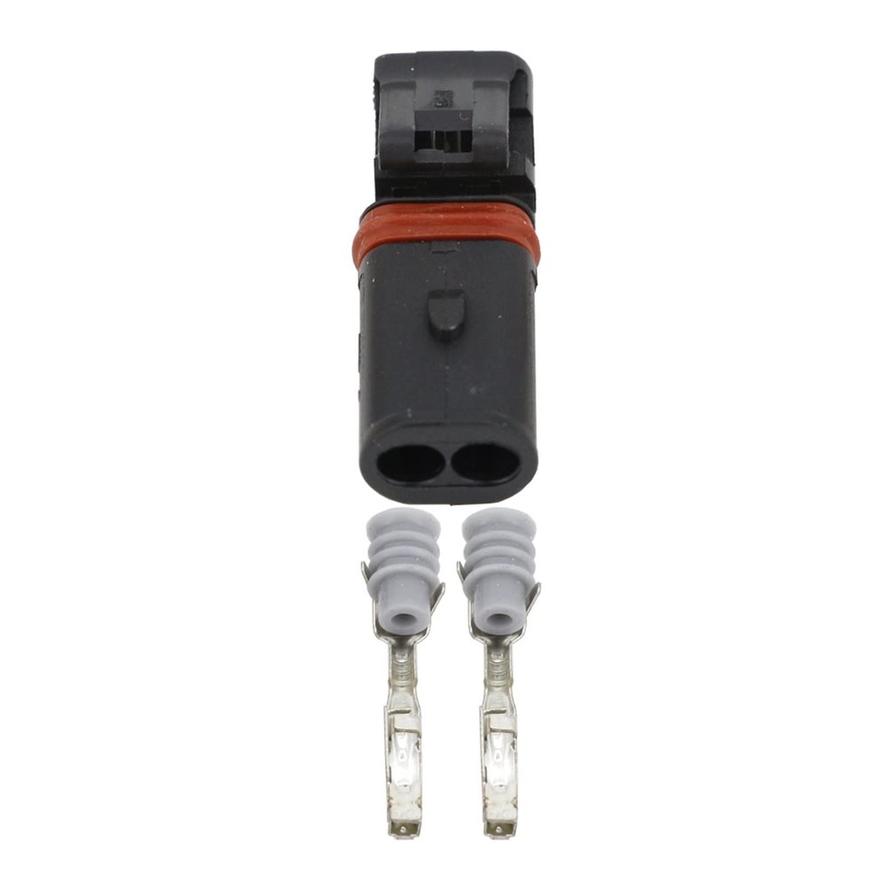 2 Pin Automotive Connector Wiring Harness Connector Plug With Terminal DJ7027-1-21 2P (Size : 10 PCS)