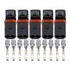 2 Pin Automotive Connector Wiring Harness Connector Plug With Terminal DJ7027-1-21 2P (Size : 10 PCS) view 4