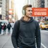 iJoy Ultra Wireless Over-Ear Bluetooth Headphones with Mic, Up to 10 Hours Playtime, Bluetooth Headset 33Ft Range with Backup AUX Cable & SD Slot, Wireless Headphones for Gaming, Work & Gym (Green) view 4