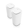 Linksys Velop Pro 6E WiFi Mesh System | Two Cognitive Mesh Tri-Band routers with 5.4 Gbps (AXE5400) Speed | Whole Home Coverage up to 6,000 sq ft | Connect 200+ Devices | 2Pk MXEC622 | 2023 Release view 1