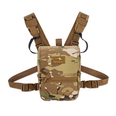 Marsupial Enclosed Binocular Chest Pack, Multicam, Small
