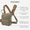 Marsupial Enclosed Binocular Chest Pack, Multicam, Small view 4