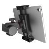 Bike Tablet Mount Motorcycle Tablet Holder Cycling Handlebar Tablet Clamp 360 Rotation for 4.7-13" Tablet Bike Tablet Holder view 4