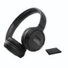 JBL Tune 570BT On-Ear Wireless Bluetooth Headphones with Pure Bass Stereo Sound, Includes Cleaning Cloth - Black(JBLT570BTBLKAM-CC) view 1