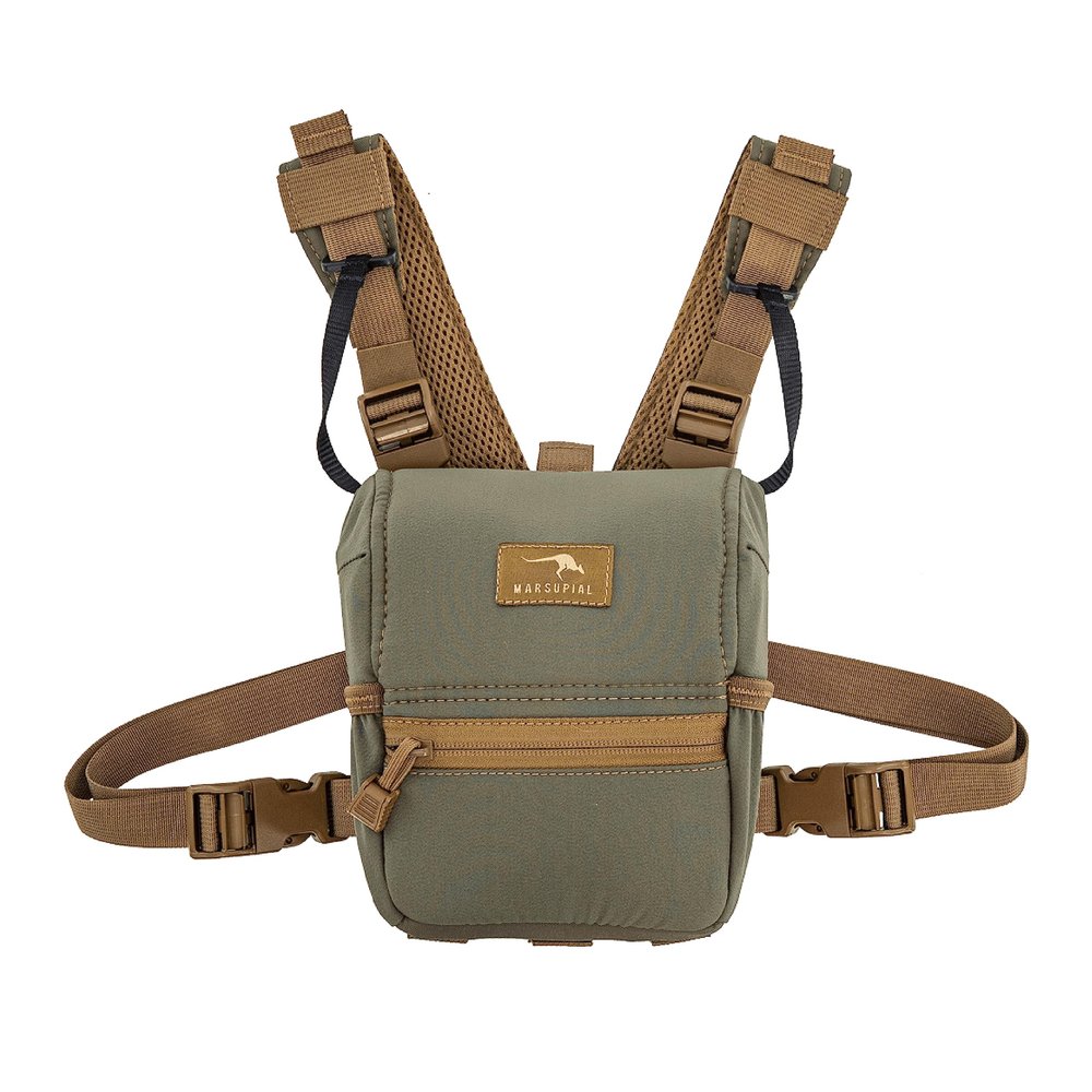 Marsupial Enclosed Binocular Chest Pack, Ranger, Large
