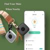 VAEKNVG 4PCS Case for Tile Mate Tracker 2024/ Tile Mate Tracker 2022, Soft Silicone Skin Cover Shock-Absorbing Protective Case with Carabiner Accessories (4PCS Black) view 4