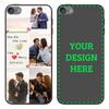 SuSuTiFy Personalized Picture Phone Cases for iPod Touch 5 6 7 Custom Multiple Photos Phone Cover Customized Gift for Family Friends Couple BFF Valentine's Day Xmas Mothers Day Fathers Day view 1