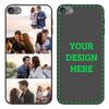 Personalized Multiple Photos Phone Case for iPod Touch 5 6 7 Custom Collage Pictures Phone Cover Shockproof Protective Ultra Slim Fit Liquid Silicone Full Body Protection Cover view 1