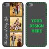Custom Personalized Phone Case for iPod Touch 5 6 7 Design Your Own Multi Picture Collage Slim Soft Black Phone Cover for Family Friends Couple Gift view 1