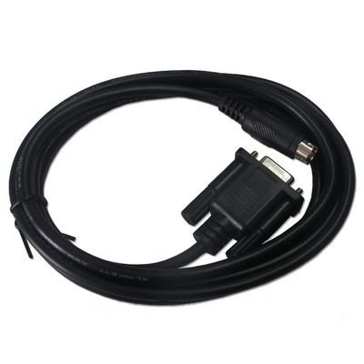 TPC-DVP for DVP Series Connecting TPC7062TD 7062KD 7062KX and Other Touch Screen TPC Series PLC Communication Cable Black (3m)