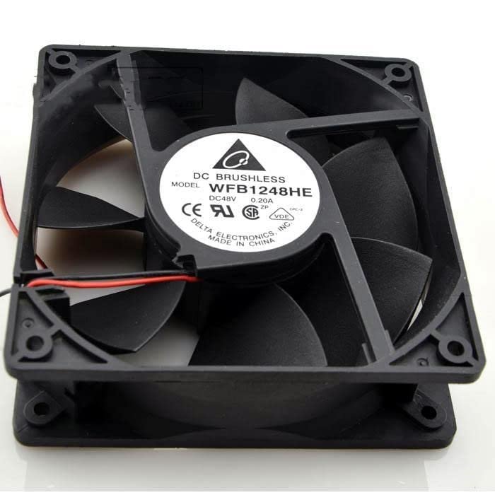 WFB1248HE 48V 0.20A 12012038mm DC Fan WFB1248HE