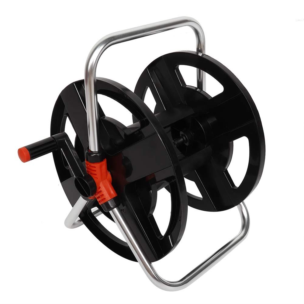Ddewing Extension Cord Storage Reel with Metal Stand,Portable Cable Reel, Holds Up to 35M of Electrical Cord, Hose, or Rope