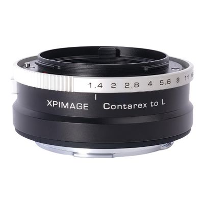 XPIMAGE Lens Mount Adapter Ring Compatible with Ikon Contarex Lens to Leica or Panosonic L Mount Camera