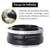 XPIMAGE Lens Mount Adapter Ring Compatible with Ikon Contarex Lens to Leica or Panosonic L Mount Camera view 4