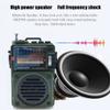 RF750 HRD-700 Shortwave Radio AM/FM/SW/WB Bluetooth 5.0 Speaker Rechargeable Mini Radio view 3
