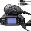 TYT TH-8600 Mini 25 Watt Dual Band 2 Way RadioI P67 Waterproof Radio VHF/UHF Car Mobile Transceiver with Free Programming Cable view 1