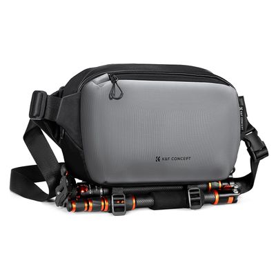 K&F CONCEPT 2 in 1 Sling Bag Everyday Shoulder Bag & Multifunction Photography Crossbody Camera DSLR Backpack Portable Bag