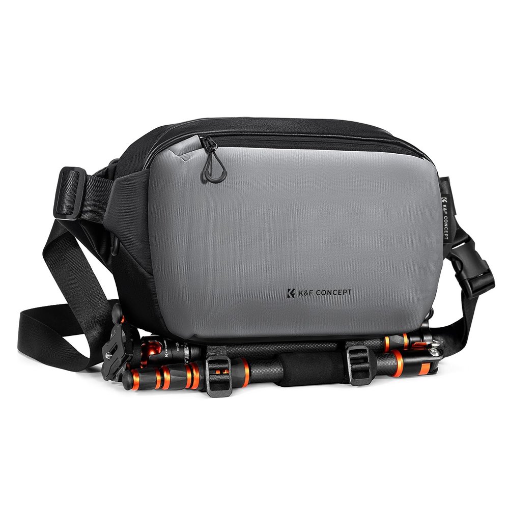 K&F CONCEPT 2 in 1 Sling Bag Everyday Shoulder Bag & Multifunction Photography Crossbody Camera DSLR Backpack Portable Bag