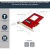 StarTech.com U.2 PCIe NVMe SSD Adapter for Desktop view 3