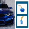 Micro Traders 2Pcs Speaker Tweeter Wiring Harness Connector Compatible with BMW X1/X3/X5 F10/F18/F30/F20/E60/E90/E70 Speaker Harness view 3