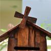 LUYIYI Suggestion Box Mailbox Complaint Suggestion Box Solid Wood Windmill Mailbox Suggestion Box Complaint Box Villa Waterproof Letter Box Parcel Box Drop Box view 3