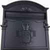LUYIYI Suggestion Box Mailbox Complaint Suggestion Box Retro Mailbox European Villa Letter Box Post Box Outdoor Wall Hanging Wall Creative Postal Garden with Lock view 4