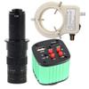 16MP 1080P USB HDMI Industrial Video Microscope Camera & 180X C-Mount Lens Whit 56-LED Adjustable Ring Light for PCB Repair view 1