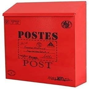 LUYIYI Suggestion Box Mailbox Complaint Suggestion Box Outdoor Cute Creative Suggestion Box Wall-Mounted Postbox Parcel Box Drop Box