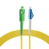 Eardion 3m(9.84ft) SC to LC/UPC Fiber Patch Cable, 3Meters Single Mode Simplex SM Fiber Patch Cords- 9/125m SC-LC/UPC Fiber Optic Cable (3M) view 1