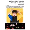Namolit 1080P Mini Cartoon Kids Digital Camera Digital Video Camera for Kids Dual Lens 2.0 Inch IPS Screen Built-in Battery Cute Photo Frames Interesting Games with Neck Strap Birthday view 2