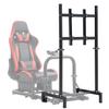 Marada Racing Sim Monitor Frame for Racing Simulator Cockpit Support Screens from 24 to 60 inches Stable & Height Position Adjustable Driving TV Mount Display Stand for TV and PC Monitors view 1