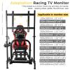 Marada Racing Sim Monitor Frame for Racing Simulator Cockpit Support Screens from 24 to 60 inches Stable & Height Position Adjustable Driving TV Mount Display Stand for TV and PC Monitors view 4