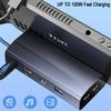 6 in 1 Steam Deck Docking Station, YMY Multiport Steam Deck Dock with HDMI 2.0 4K@60Hz, Gigabit Ethernet, 3 USB-A 3.0 and Full Speed Charging USB-C Port Compatible with Valve Steam Deck view 4