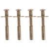 4 Pack Spring Loaded Baby Crib Latch for Cabinet Furniture view 1