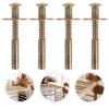 4 Pack Spring Loaded Baby Crib Latch for Cabinet Furniture view 3