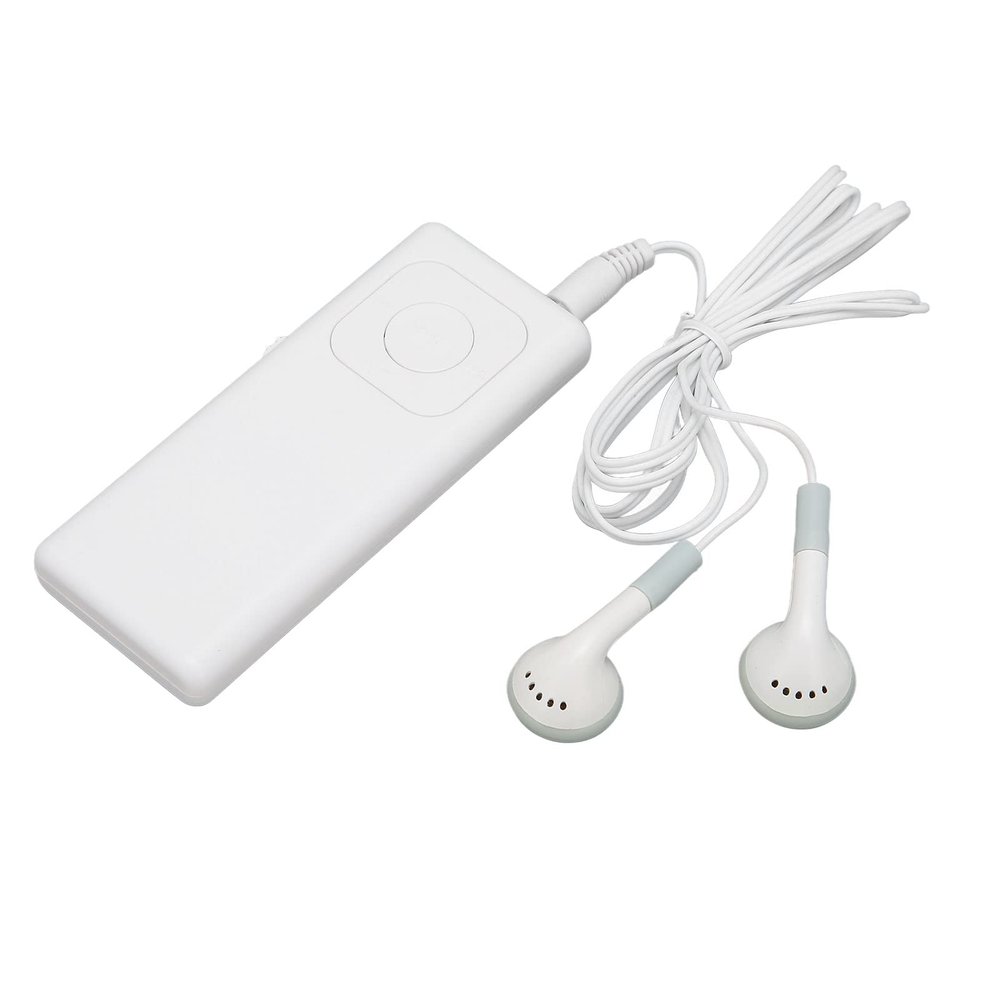 Portable MP3 Player, Lossless Decoding Sound Quality Mini Player with USB Port Support 64G Memory Memory Card for Study Outdoor Gym Workouts 180mAh (White)