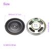 DMiotech 2 Pack 0.5 W 8 Ohm DIY 40mm Diameter Magnetic Speaker Round Type Internal Replacement Loudspeaker for DIY Speaker view 3
