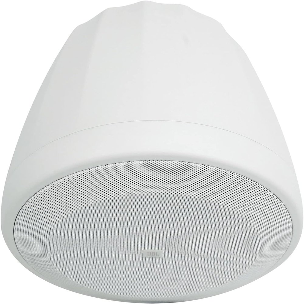 JBL Professional JBL-C68HP-WH High-Power Two-Way Pendant Loudspeaker. Switchable Operation 8 Ohm or 70V. One Pair. White