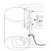 Aokicase For Sonos One/One SL Holder SONOS ONE/ONE SL Wall Mount Stand Holder Accessories with Integrated Cable Management, Smart Home Speaker Accessories Rack (Black, YTGJ) 1 Piece view 4