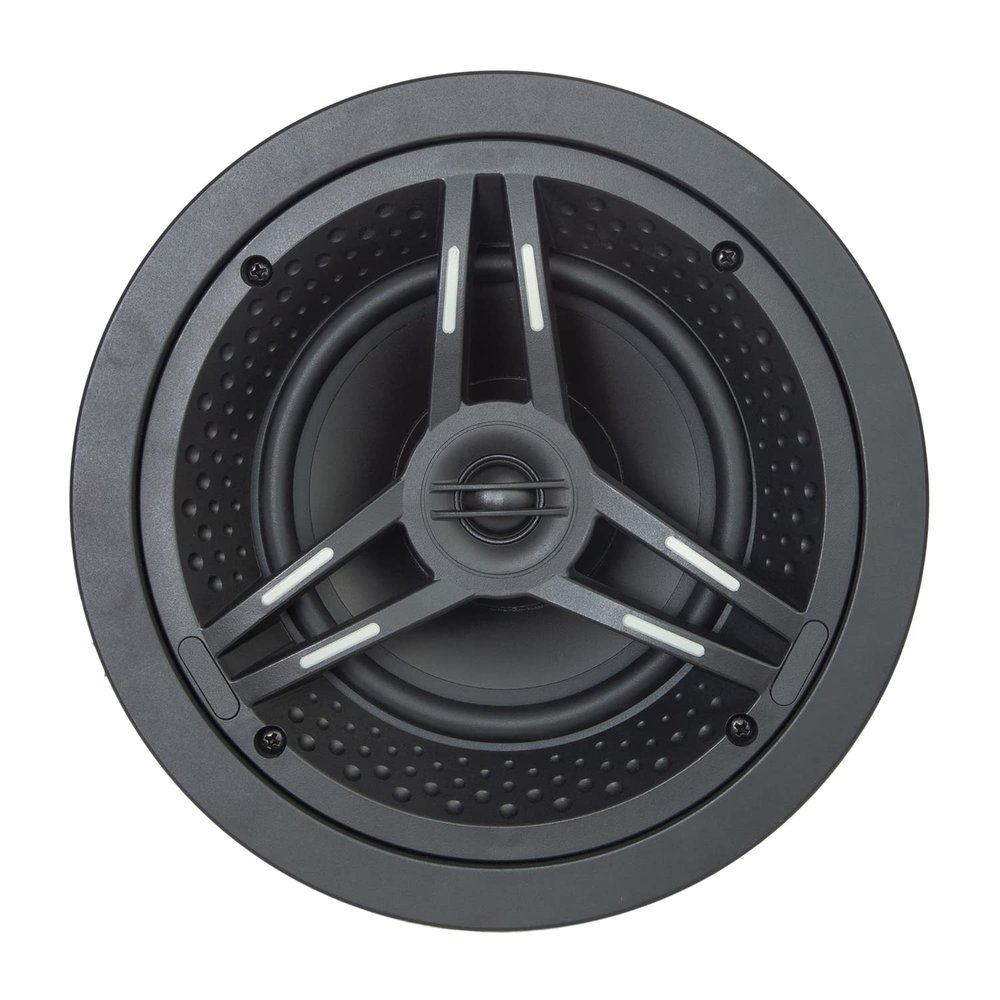 SpeakerCraft SC-DX-EC6 DX-Stage Evoke E Series 100-Watt-Continuous-Power in-Ceiling Speakers Set, 2 Count